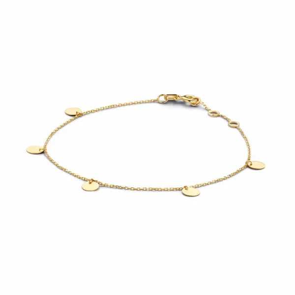 Jackie Armband 14K Goud Discs JKB20.045