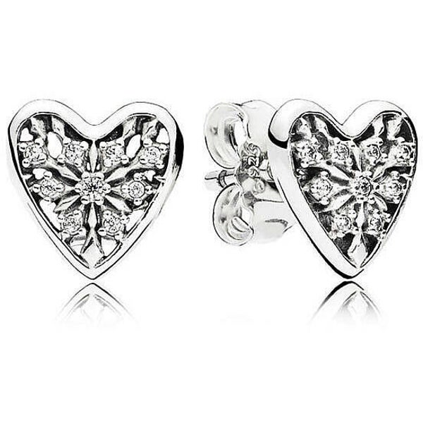 Pandora Oorstekers Hearts of Winter 296368CZ
