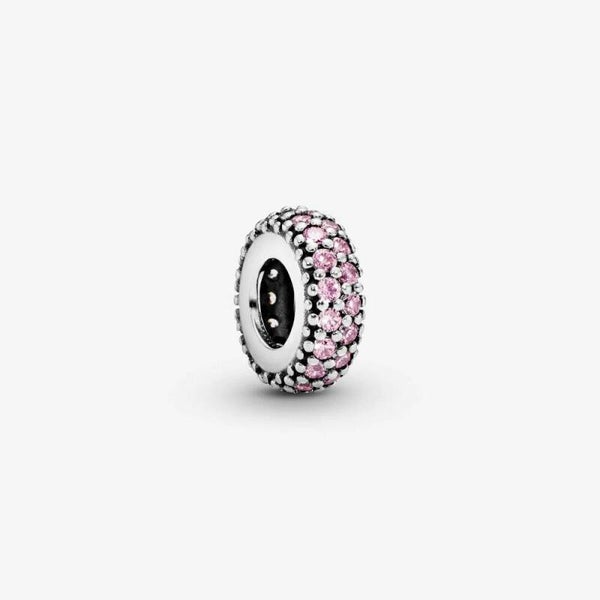 Pandora Spacers Pink Pavé Inspiration 791359PCZ NIB