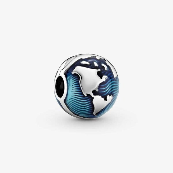 Pandora Clips Blue Globe 799429C01