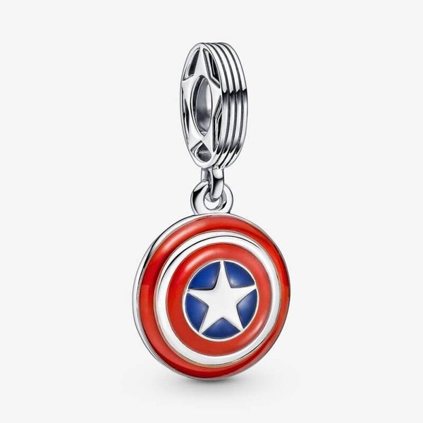 Pandora Marvel The Avengers Captain America Shield 790780C01