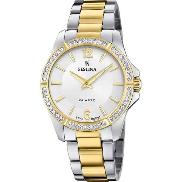 Festina dames zilver horloge F20594/1