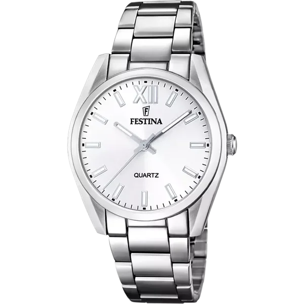 Festina alegria dames wit staal horloge armband F20622/1