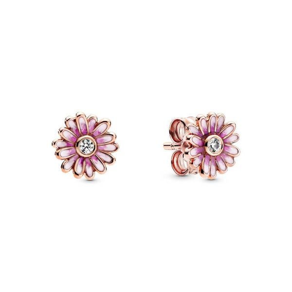 Pandora Oorstekers Pink Daisy Flower 288773C01
