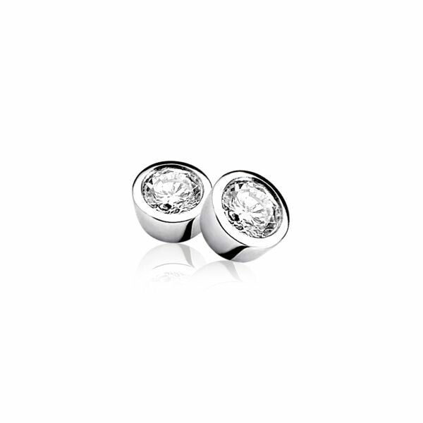 ZINZI Oorstekers Zilver ZIO322