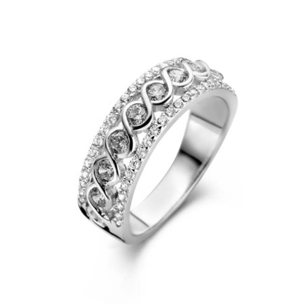Rosa Di Luca Zilver Ring Zirkonia 629.629
