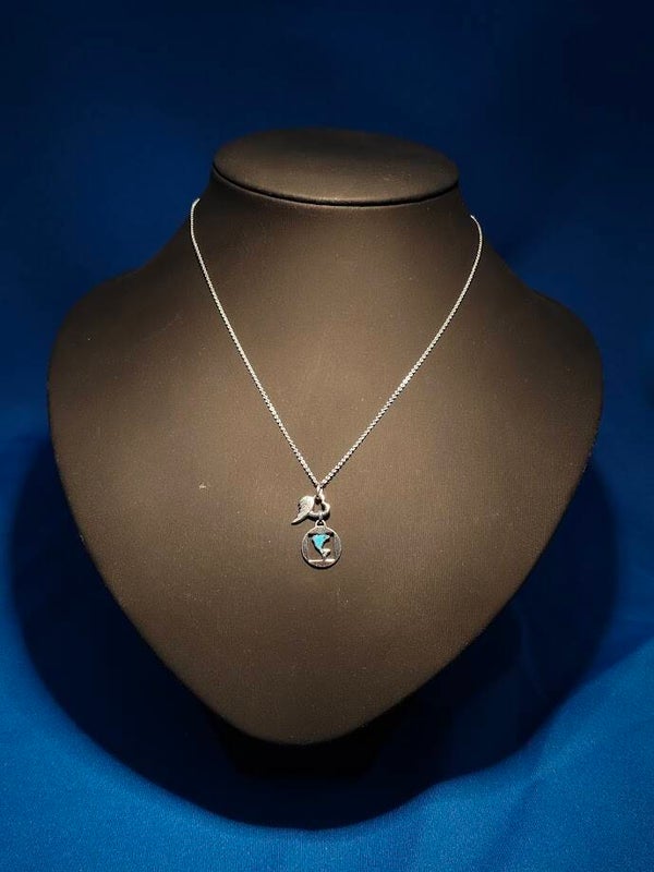 Kinder Collier Zilver Dolfijn Hanger