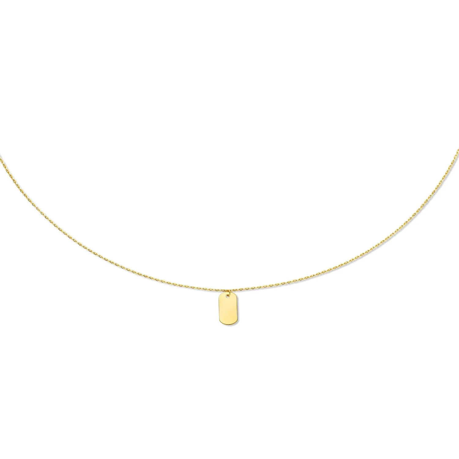 Jackie Collier Initial - 14K Goud JKN23.354