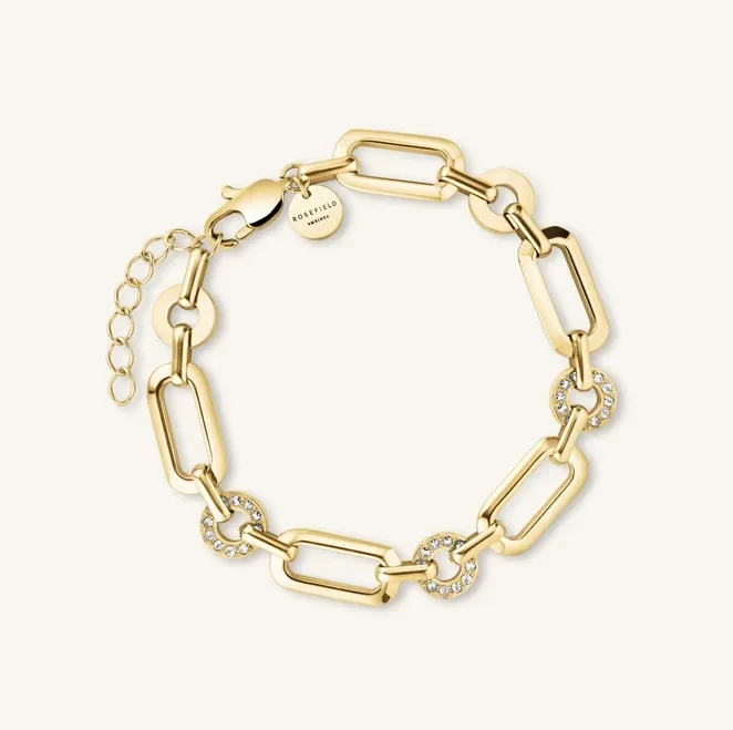 Rosefield Armband Multi Octagon Verguld JBOSG-J900