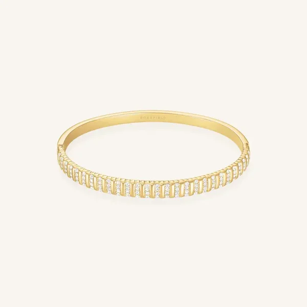 JBSBG-J1287 Striped Pave Bangle Rosefield Armband