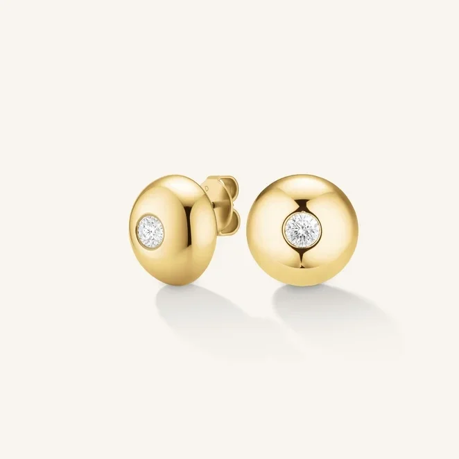 Rosefield Oorsieraden Bold Solitary Verguld JEBSG-J1198