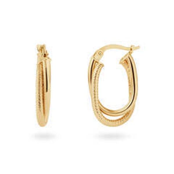Safari Chic Hoops - 20mm - 585 JKE26.663