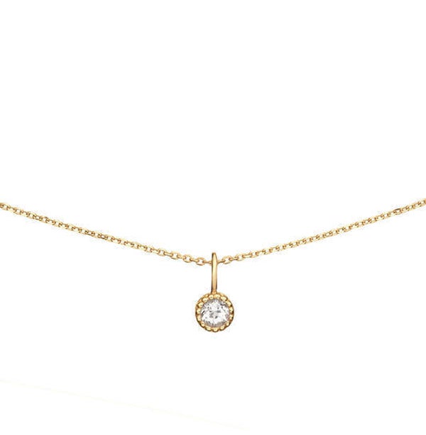 Jackie Collier 14K Goud Grimaldi White Topaz JKN25.511