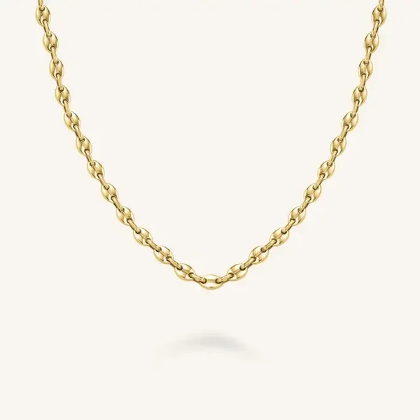 Rosefield Collier Coffee Bean Verguld  JNCSG-J1051