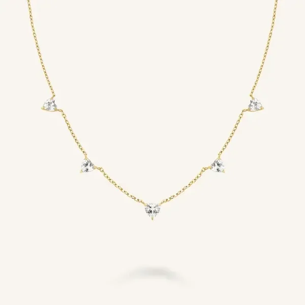 Rosefield Collier Row of Hearts JNRHG-J1005