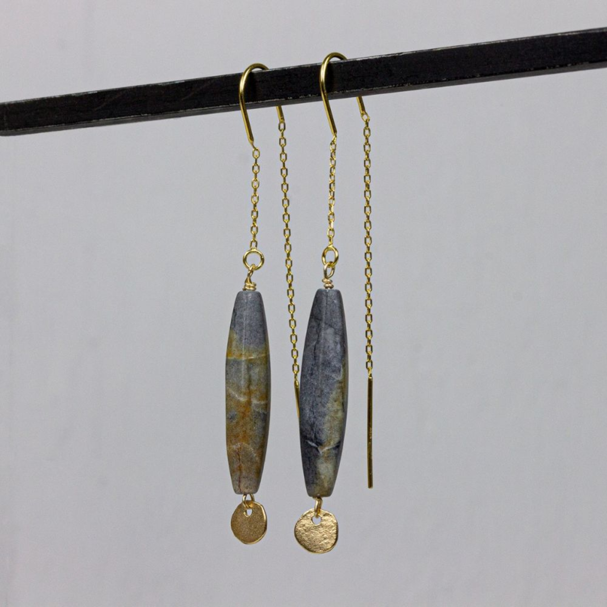 Jéh Oorhangers Geelgoud verguld met Jespis 50853