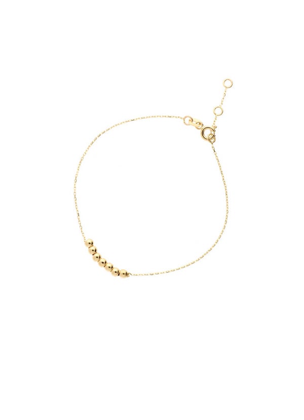 Jackie Armband Mini Dots - 14K Goud JKB20.084