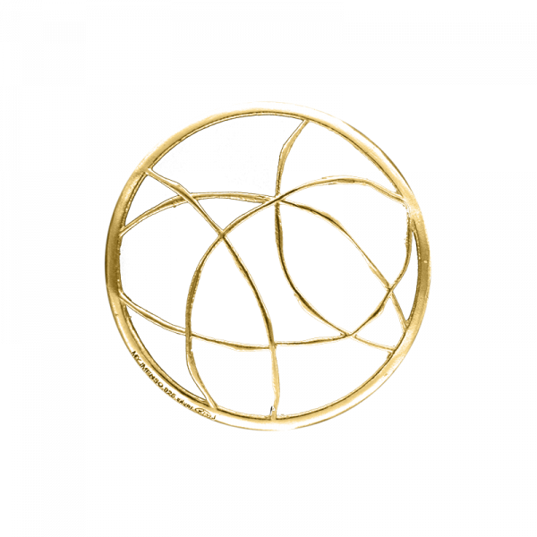 My Imenso Insignia Gold Plated 33mm 331298