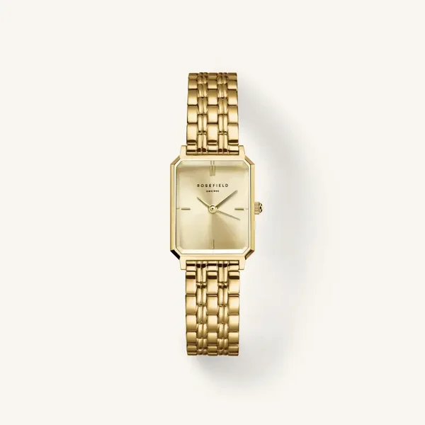 Rosefield Dames Horloge Octagon XS Champagne OCGSG-O82