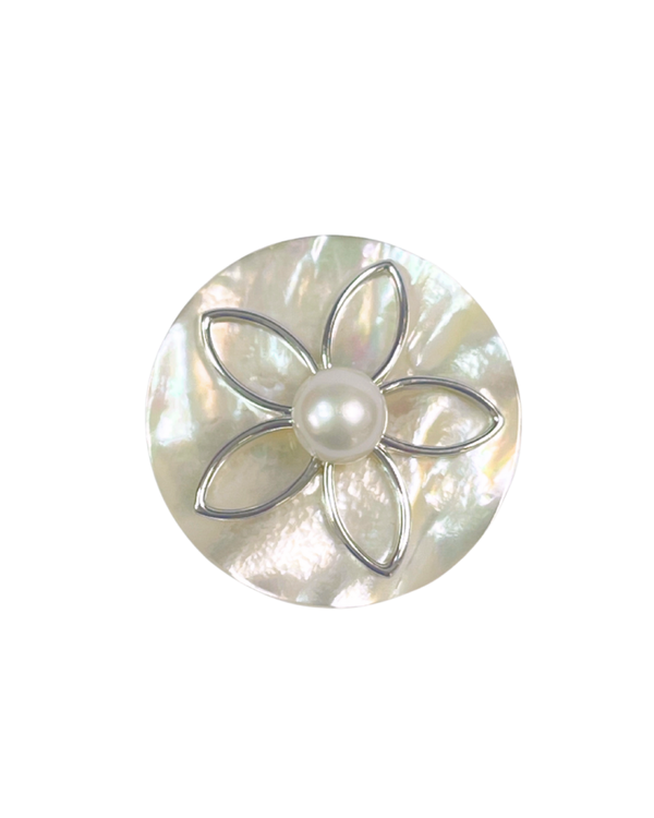 My Imenso Insignia Parelmoer bloem 33mm 33-0824