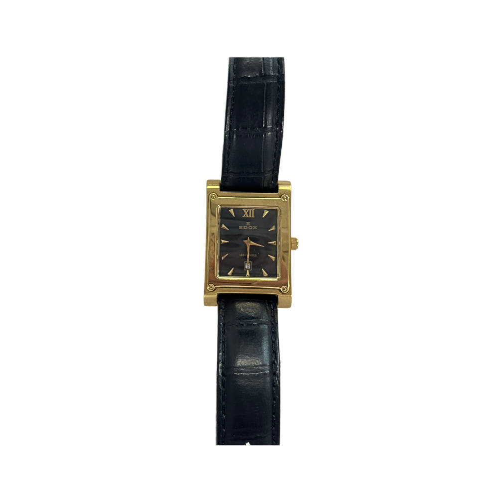 Edox Dames Horloge Leren Band 51393