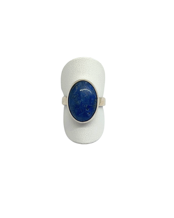 Stay Frank Ring Zilver Luxe Lapis Maat 17