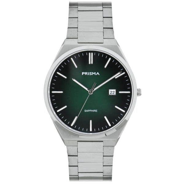 Prisma Heren Horloge Groen Slimline P.2421