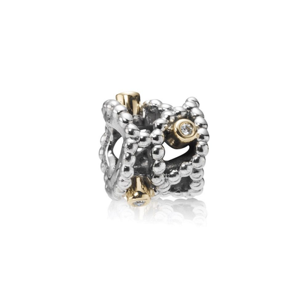 Pandora Sale Charm Bolletjes Diamant 790411D