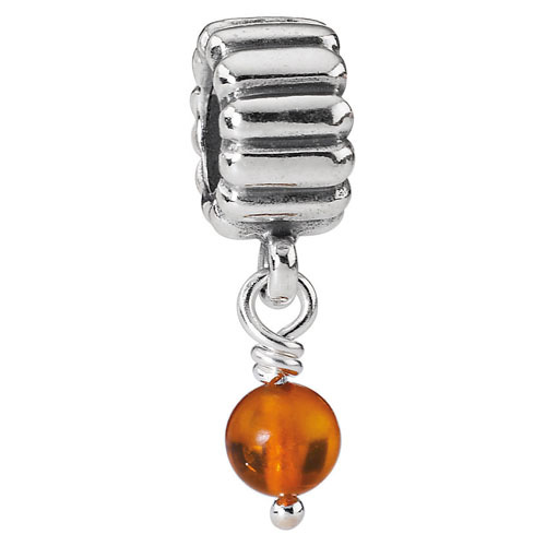 Pandora Sale Dangles Geboortesteen November Amber 790166R