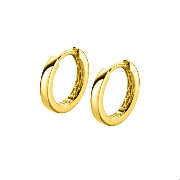 ZINZI Creolen Gold 14 Karaat Goud 12x1,7mm ZGO321