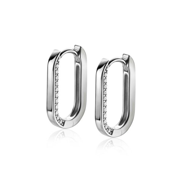 ZINZI Creolen Zilver Luxe ZIO2319