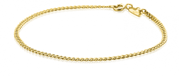 ZINZI Armband Gold 14 Karaat Goud Gourmet ZGA293