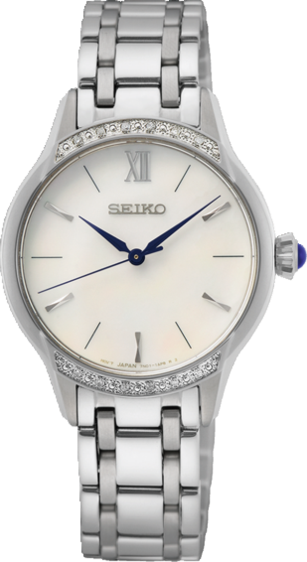 Seiko Dames Staal Diamant SRZ543P1