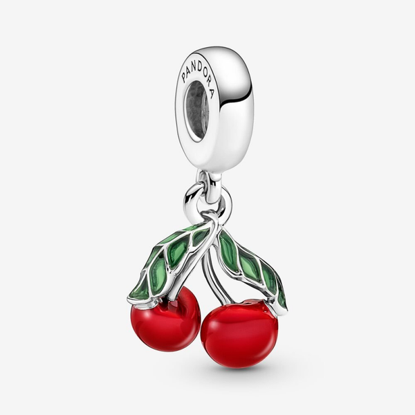 Pandora Dangles Asymmetrical Cherry Fruit 791583C01