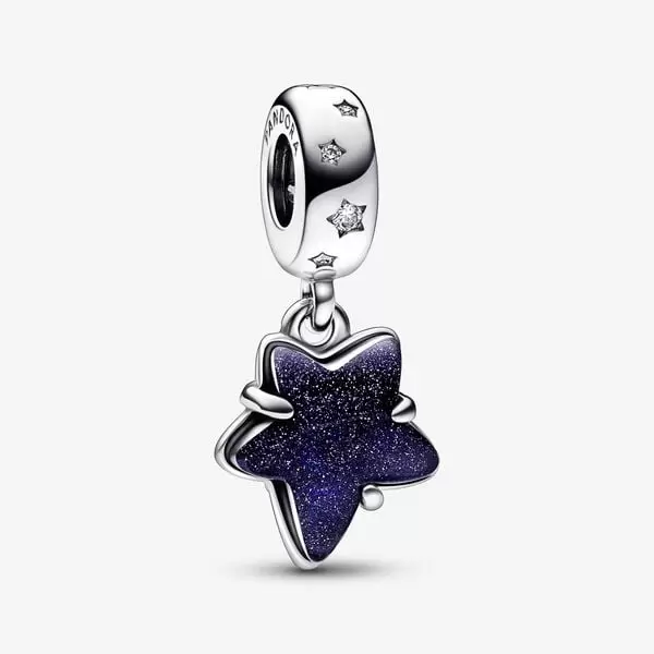 Pandora Dangles Celestial Galaxy Star Murano 792368C01