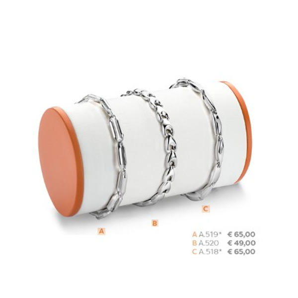 Rosa Di Luca Zilver Armband 603.519 - 603.518