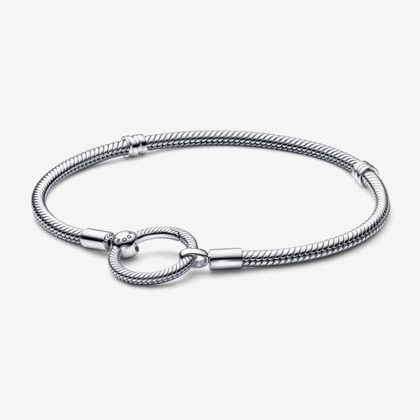 Pandora Moments Snake Chain with O-Clasp Bracelet 592242C00