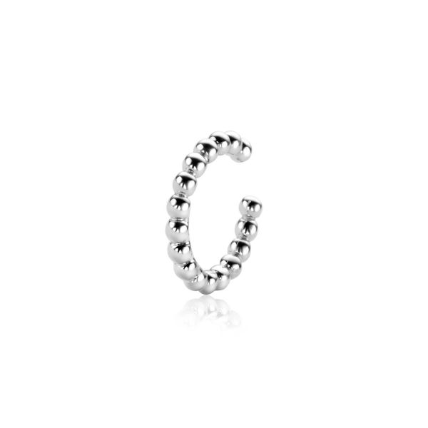 ZINZI Ear Cuff Zilver Bolletjes ZIO-CUFF2