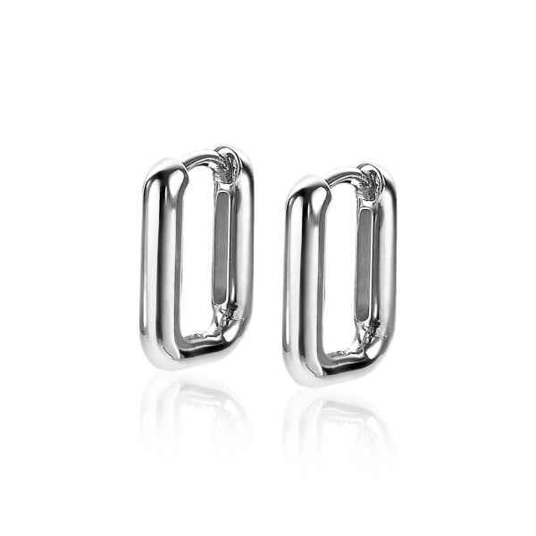 ZINZI Creolen Zilver Luxe 18x3mm ZIO2222