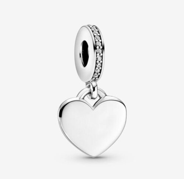 Pandora Dangles Engravable Heart Tag 798761C01 nib