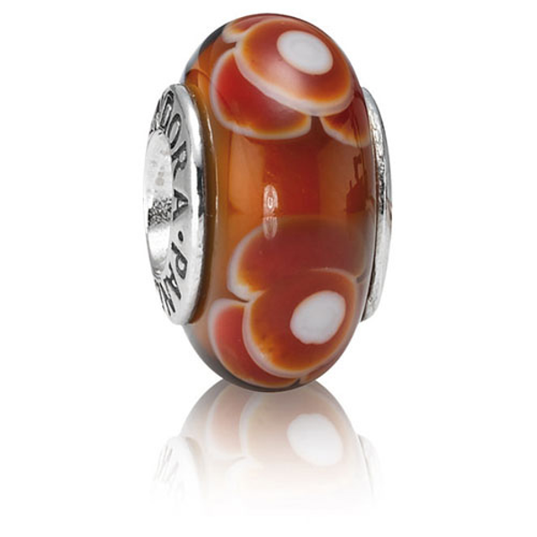 Pandora Sale Charm Murano Glas Flowers For You 790646