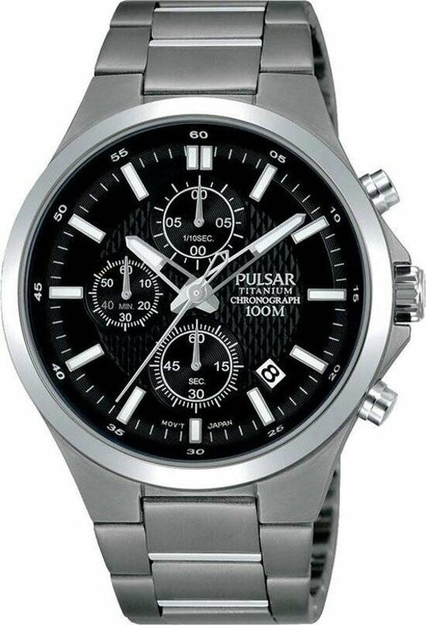 Pulsar Titanium Chronograph Herenhorloge PM3111X1