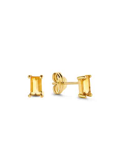 Jackie Oorstekers Medina Citrine - 14K Goud JKE21.157