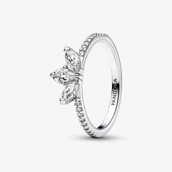 Pandora Ring Sparkling Herbarium Cluster 192392C01
