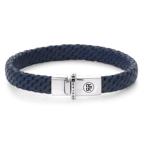Rebel & Rose Armband Mastery Collection - Woven Blue RR-L0167-S