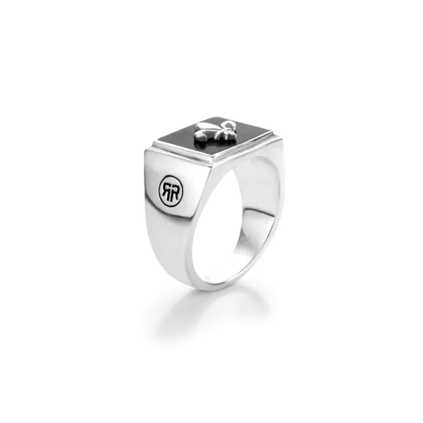 Rebel & Rose Ring Zilver 'Fleur de Lis' RR-RG032-S
