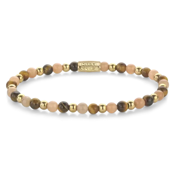 Rebel & Rose Armband Sunset Beach 4mm RR-40140-G