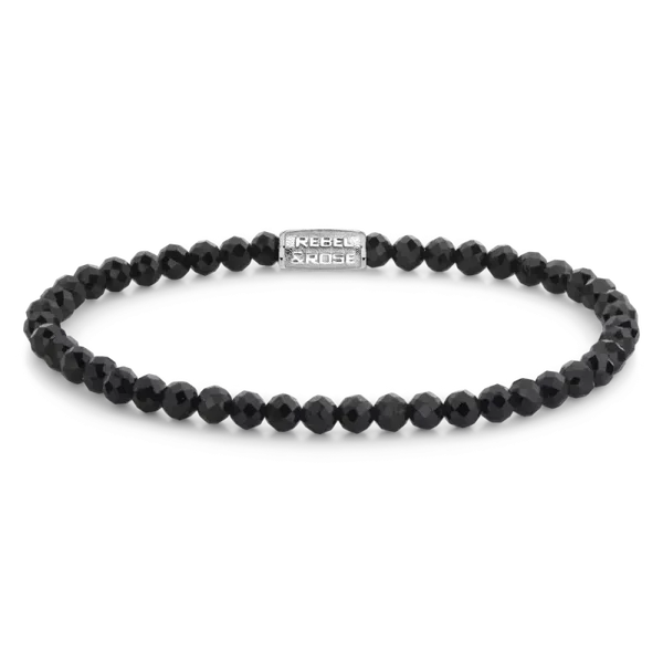 Rebel & Rose Armband Black Glam Rock RR-40160-S