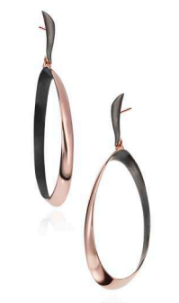 Jorge Revilla Oorhangers Bubble Rose PE121-0766RN