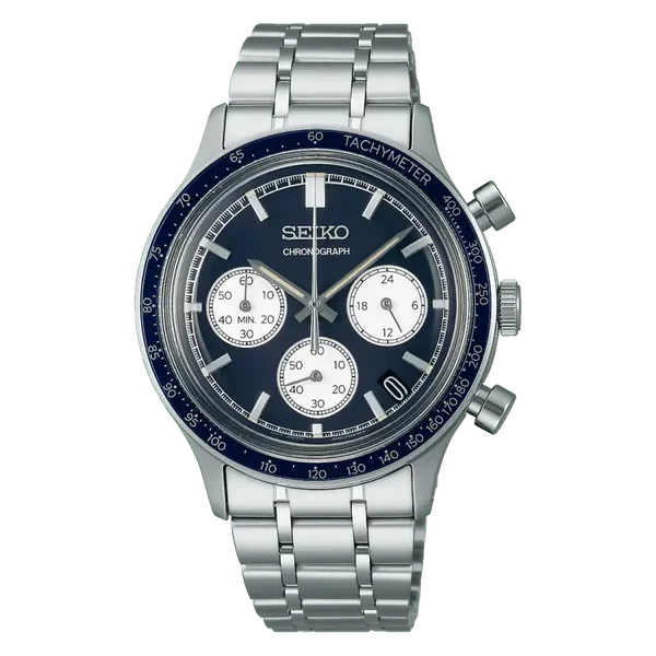 Seiko Heren Horloge Quartz Chronograag SSB477P1